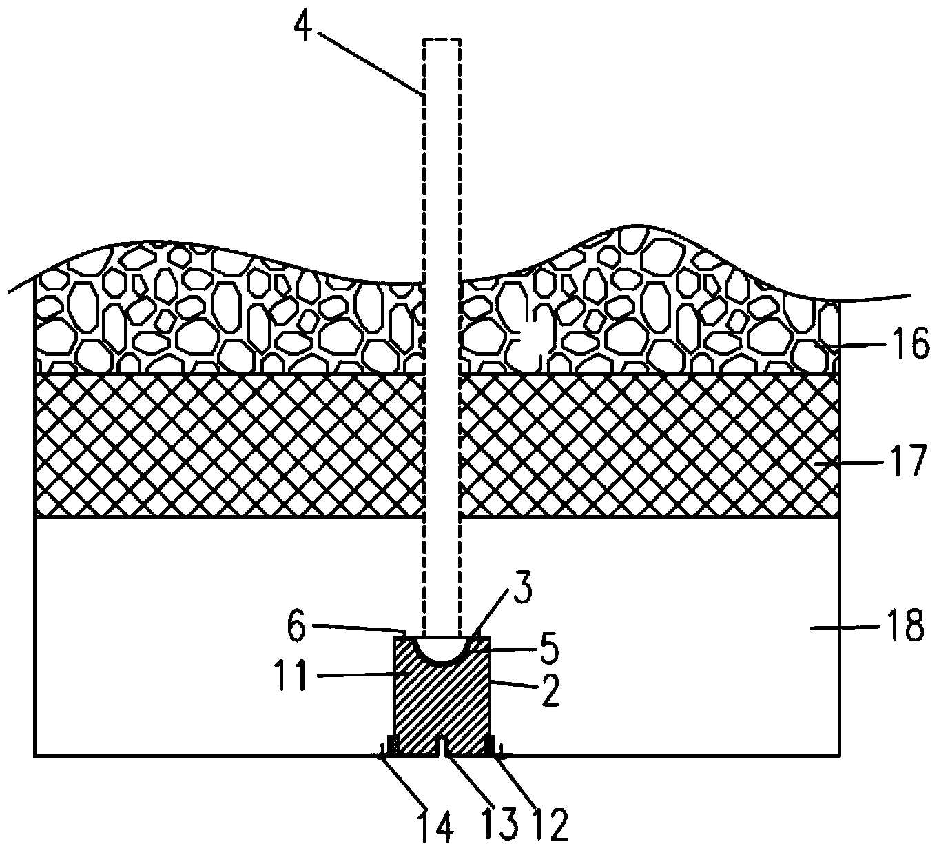 Tunnel maintainable type pressure reducing and water draining method and device for water rich stratum