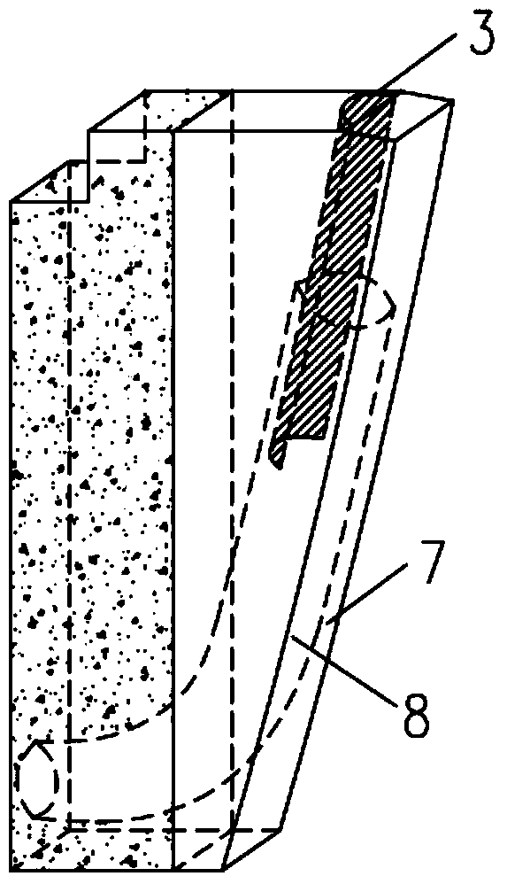 Tunnel maintainable type pressure reducing and water draining method and device for water rich stratum