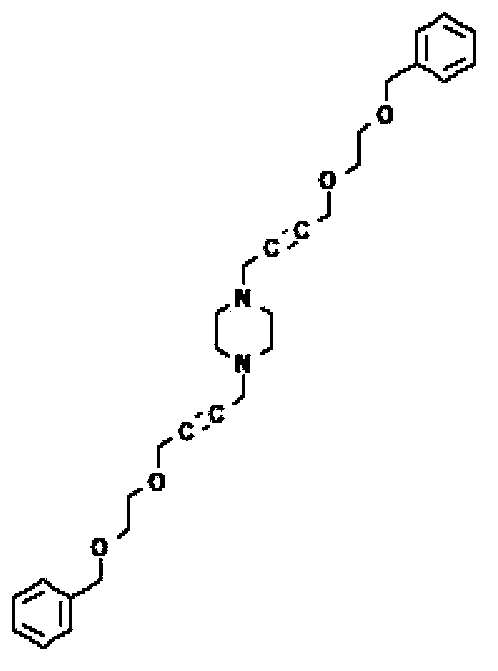 Application of piperazine derivative as p53 molecule regulator