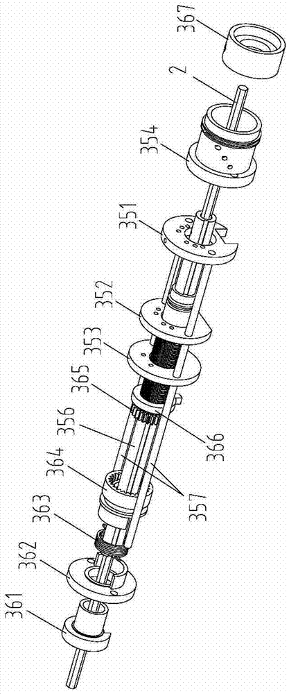 Sliding block mechanism of louver and sliding block system with gear clutch turnover mechanism