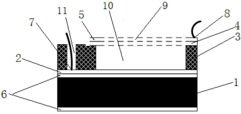 Condenser microphone with hole in diaphragm and manufacturing method thereof