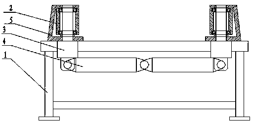 Hydraulic synchronization correction device