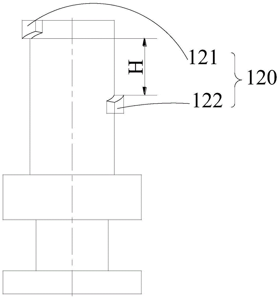 Limiting structure and pressure drop device