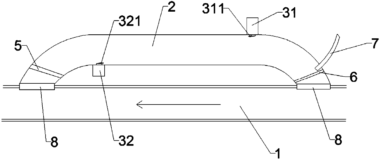 Gas extraction pipeline methane concentration detecting device