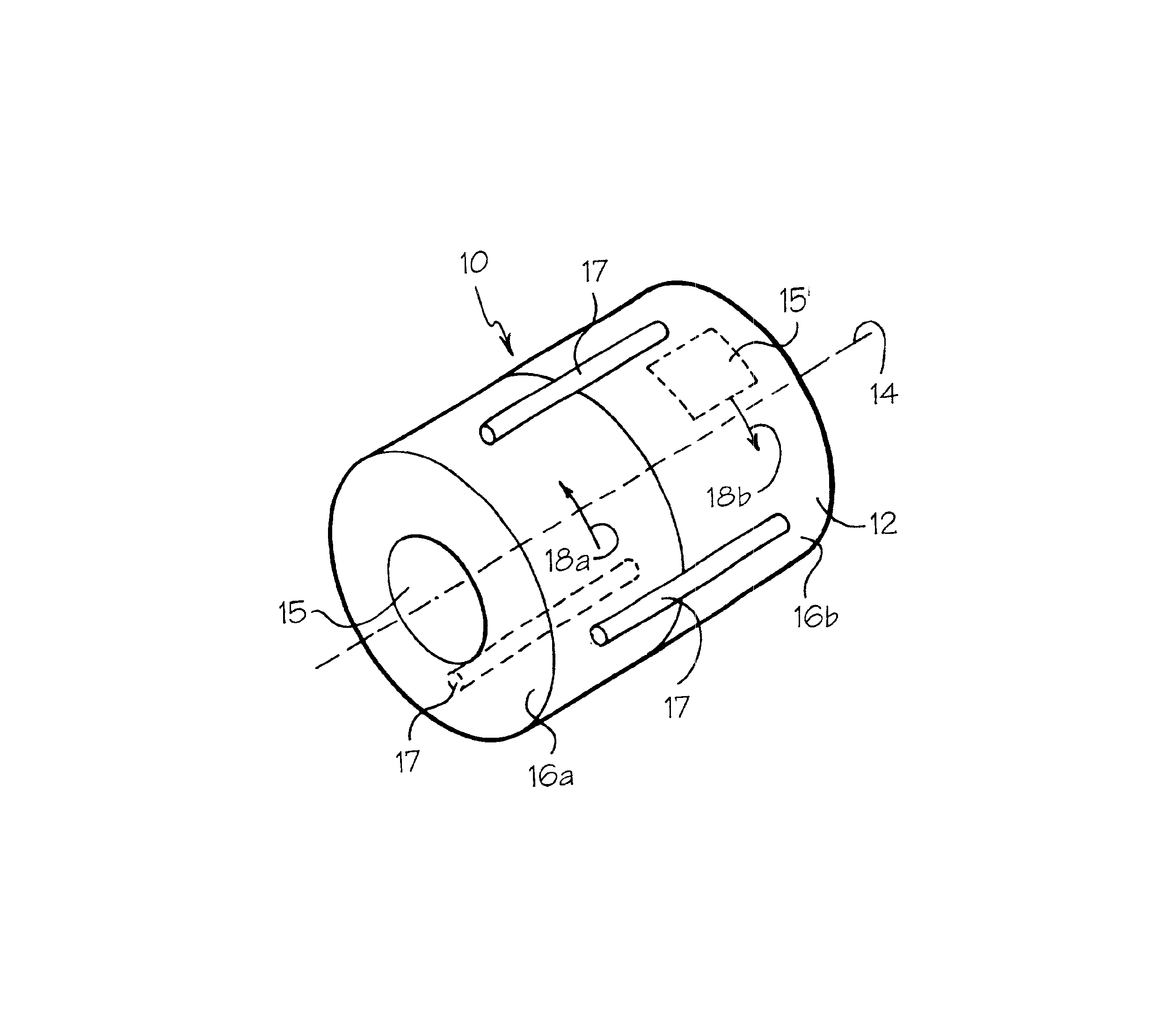 Method and apparatus for containing and agitating the contents of a container