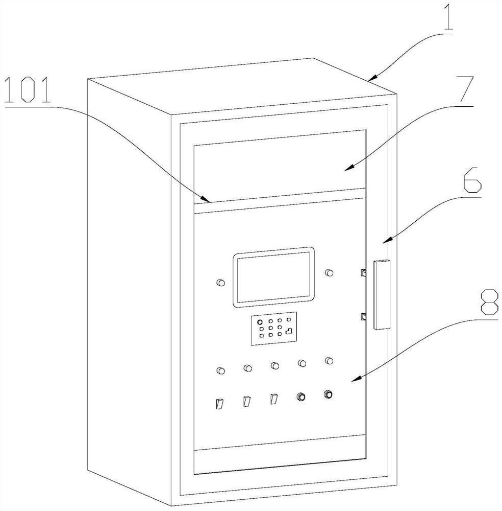 Electric power data communication device based on Beidou third-generation satellite technology