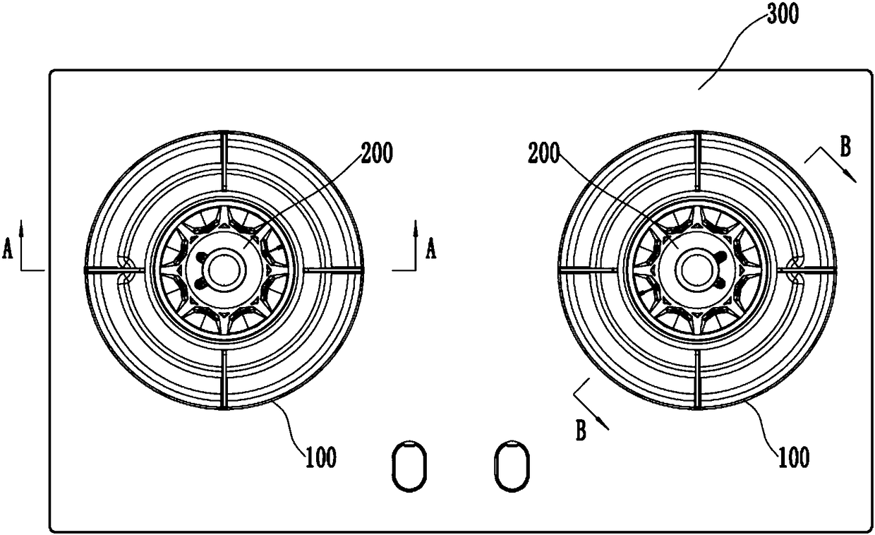 Pot rack and gas range