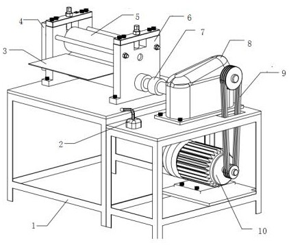 Abnormal point discrimination type net pressing machine used for net belt reinforcement, and net pressing method of abnormal point discrimination type net pressing machine