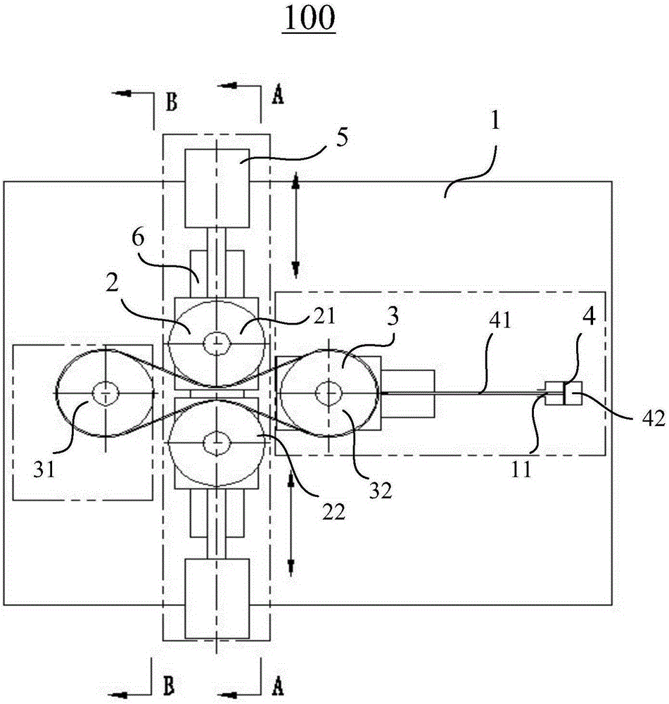 Cold-rolled steel belt mechanical property detection device and method