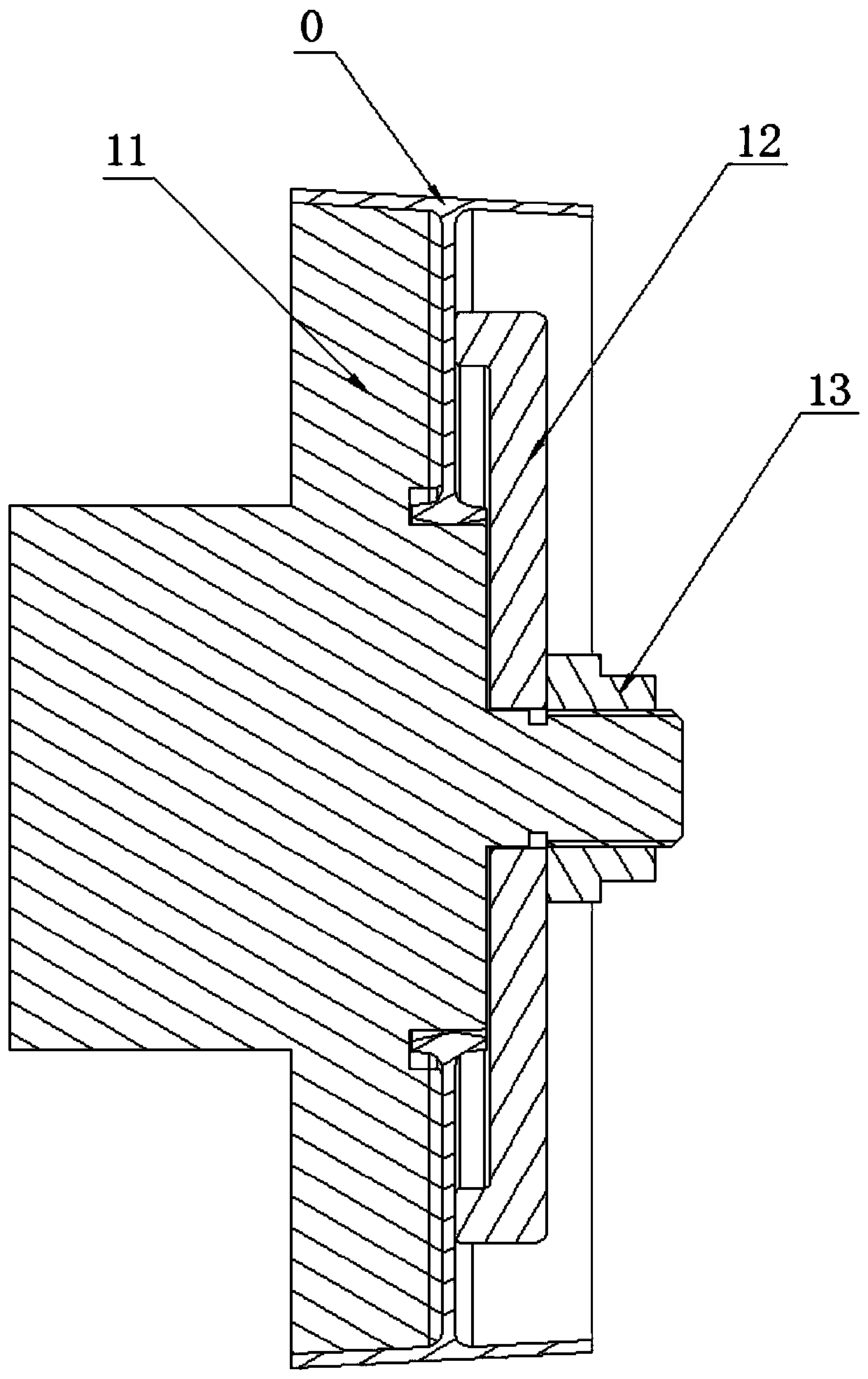 Method for machining aluminum alloy large-diameter thin-wall rotation part