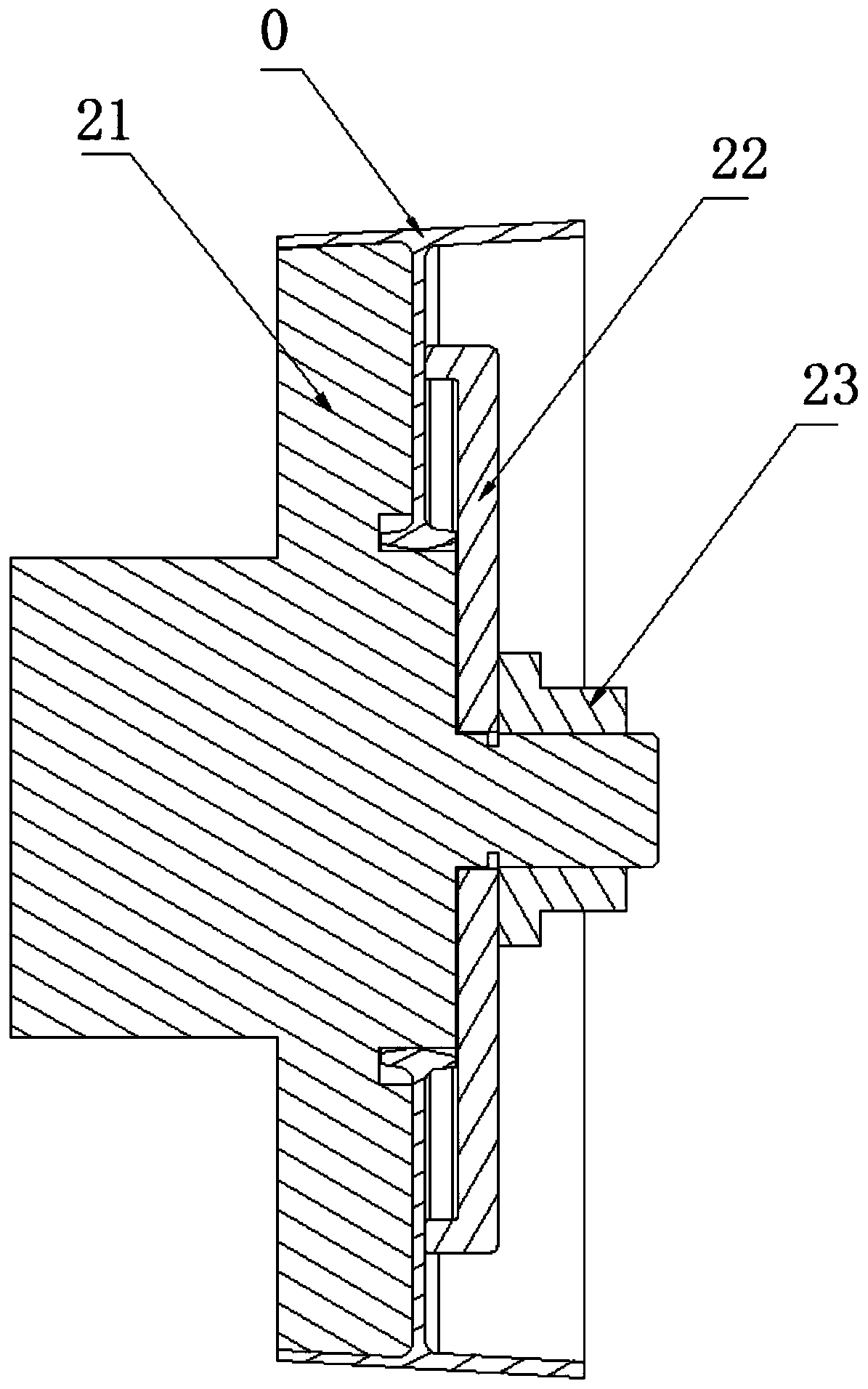 Method for machining aluminum alloy large-diameter thin-wall rotation part