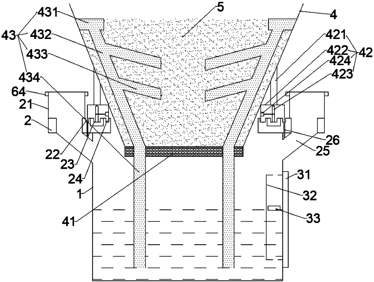 Automatic water conveying steering household flowerpot