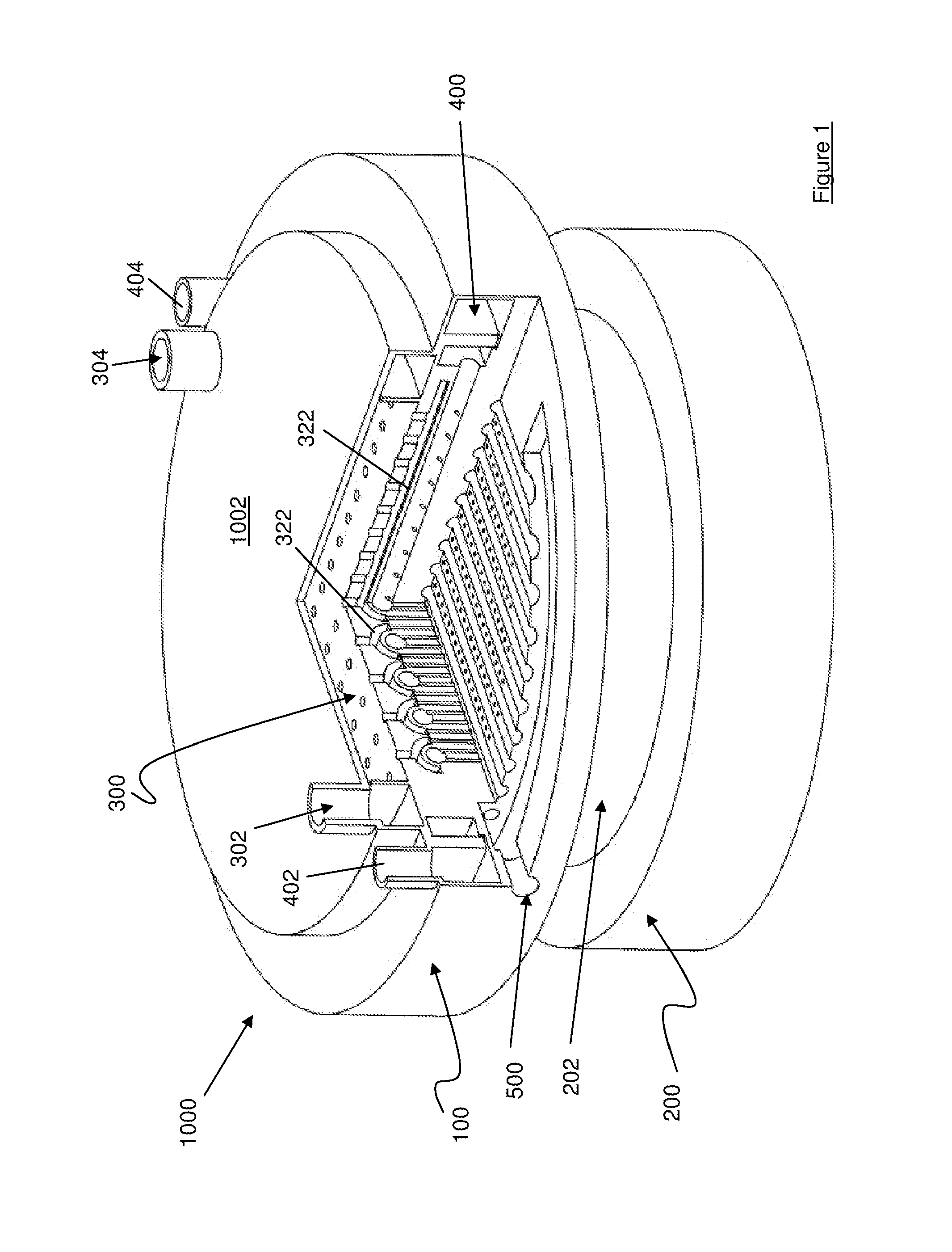 Chemical vapour deposition injector