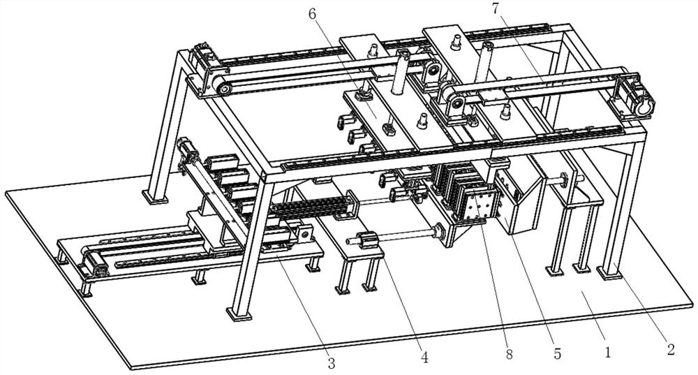 A prismatic lithium-ion battery shaping device