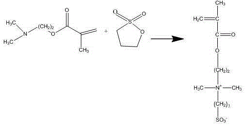 Starch-containing thickening agent copolymerization association compound and preparation method thereof