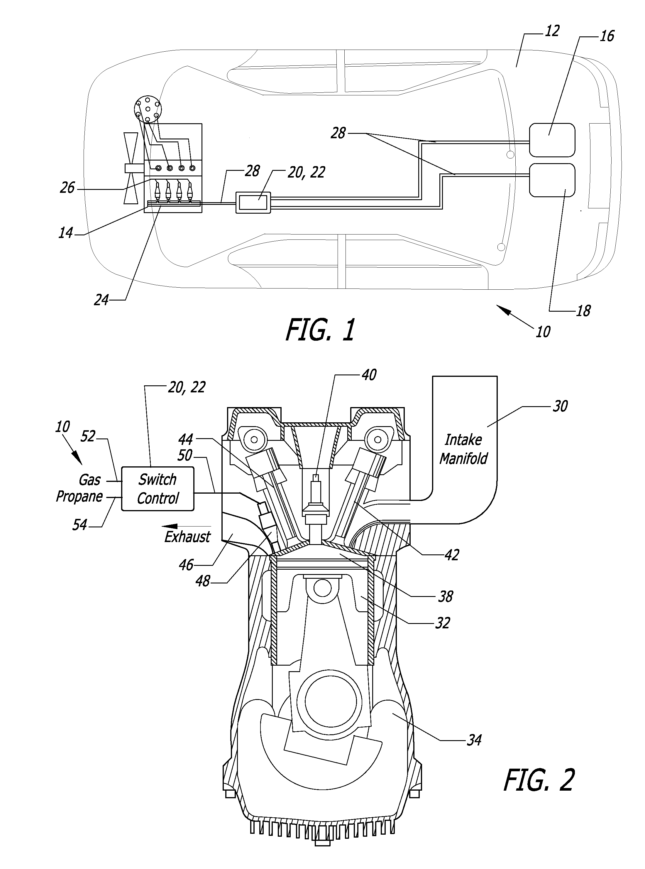 Dual fuel system for an internal combustion engine