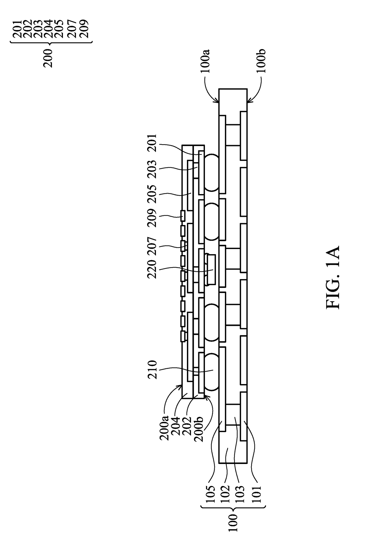 Fan-out package structure having stacked carrier substrates and method for forming the same