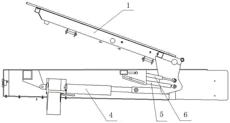 Back board releasing device controllable in obstetric sickbed speed