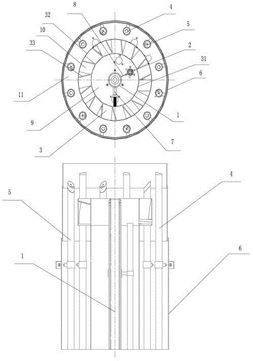 Gas burner with low NOX