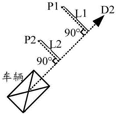 Path tracing control method, path tracing control device, and intelligent vehicle