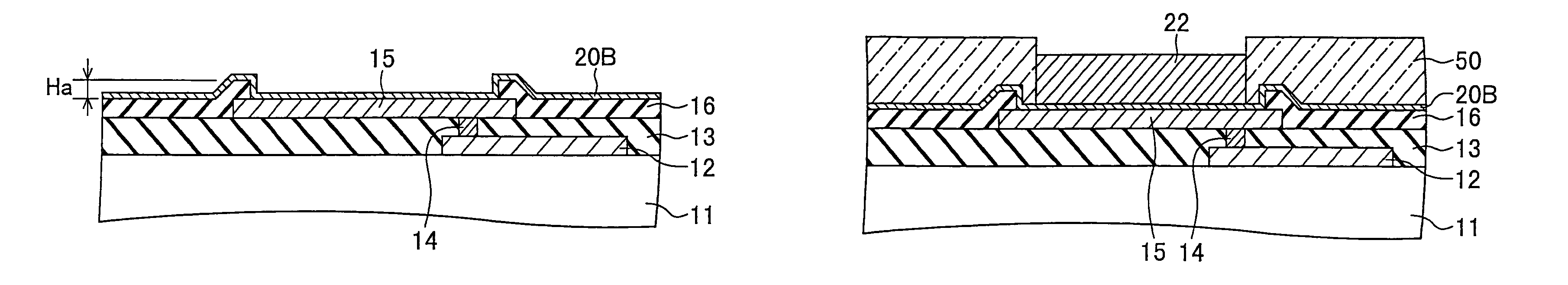 Method of fabricating a conductive post on an electrode