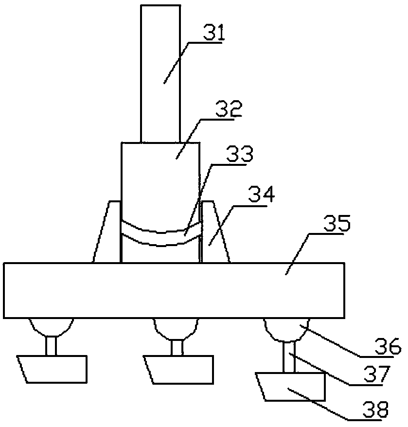 Magnetic steel grinding device