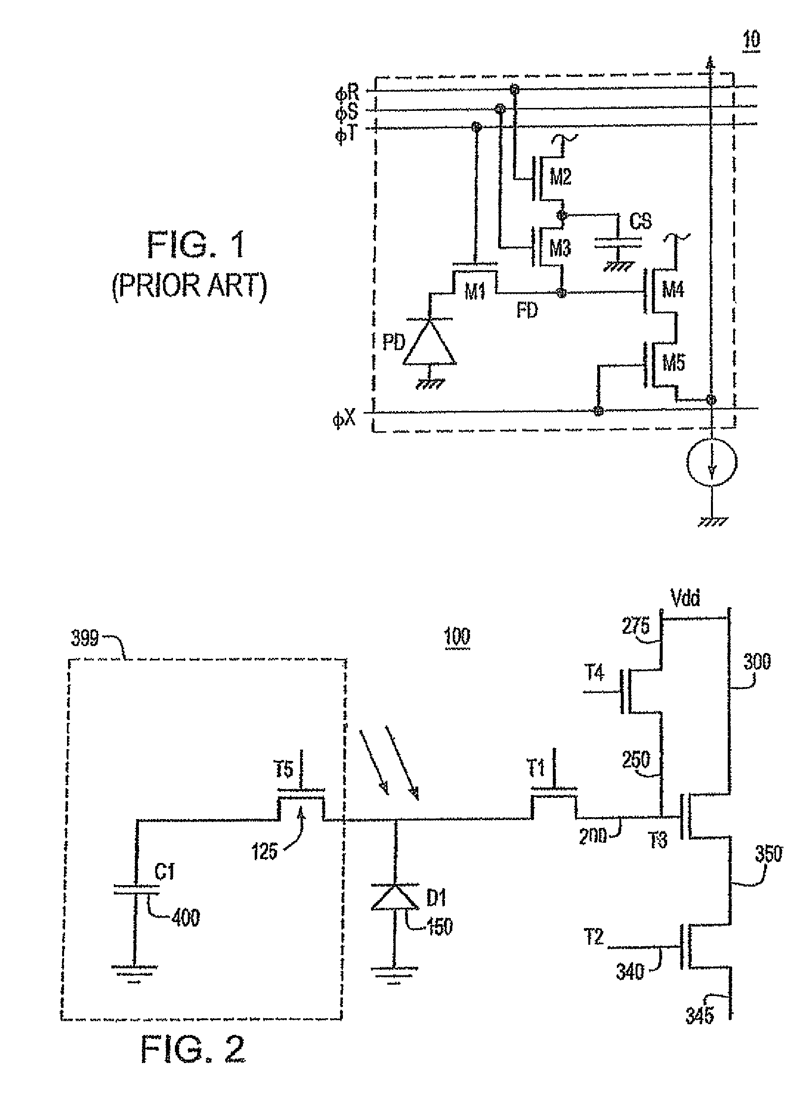 High dynamic range imaging cell with electronic shutter extensions