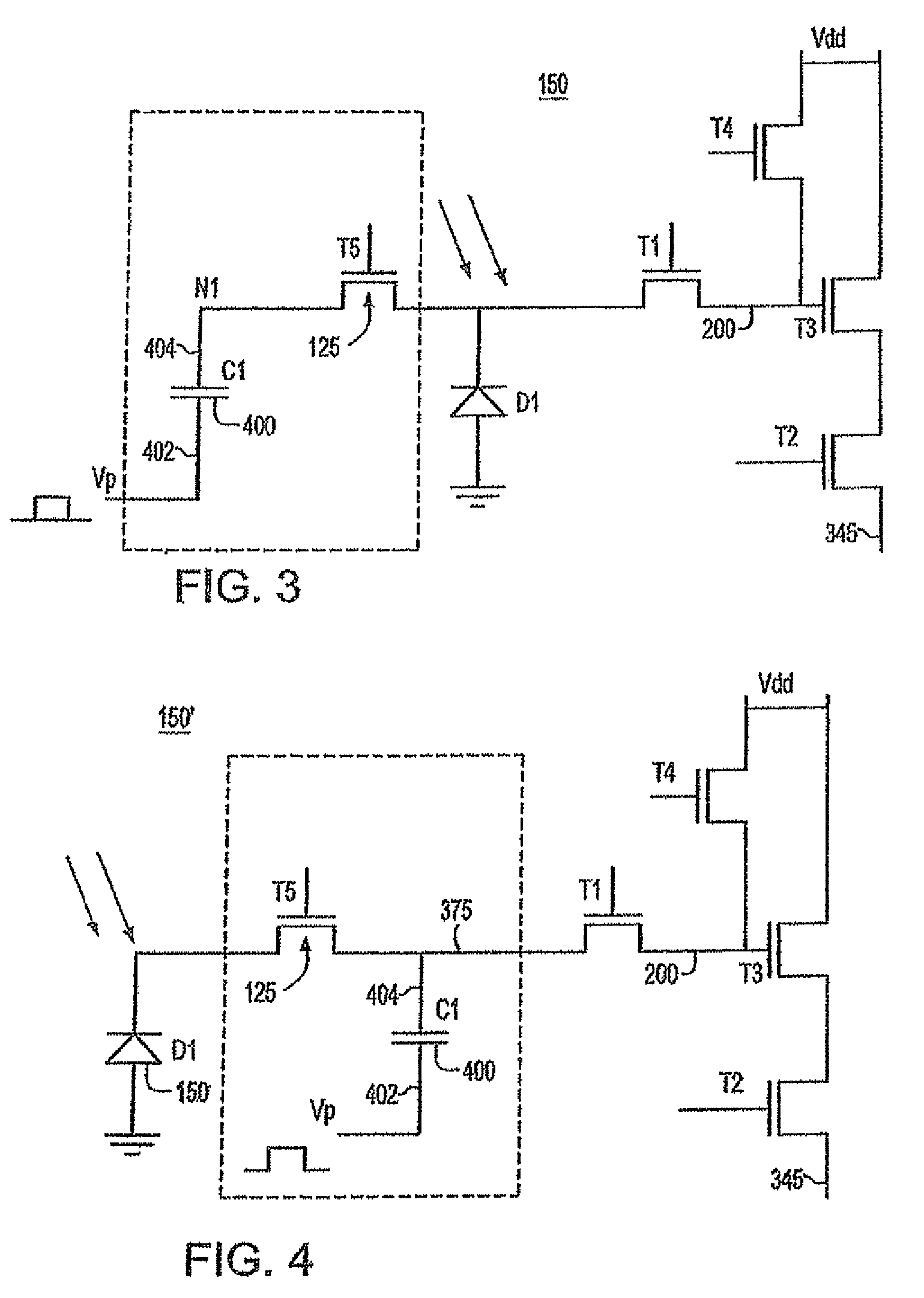 High dynamic range imaging cell with electronic shutter extensions