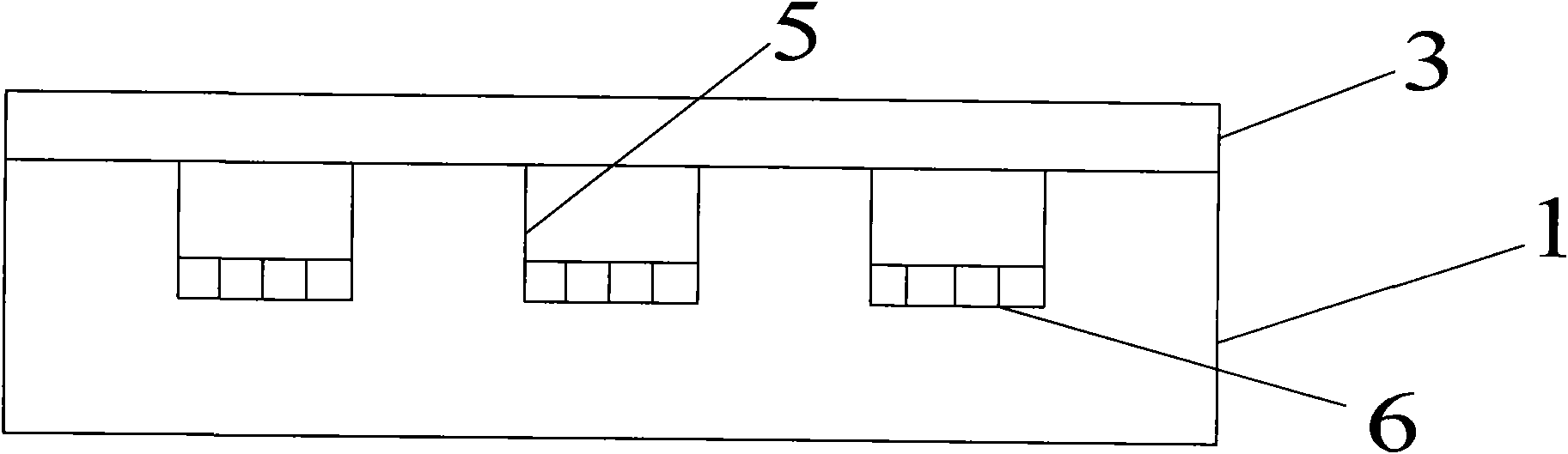 Glass ball cavity encapsulation method of light emitting diode