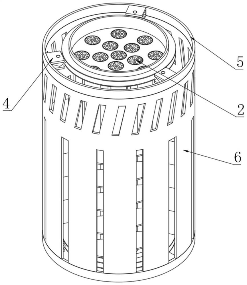 Self-cleaning ceramic membrane filter