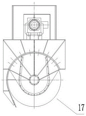 A vertical milling screw reclaimer