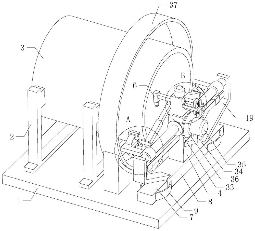 Laser shearing equipment for assembling electric tower