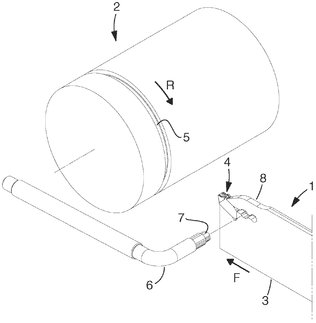 Cutting removes the machining tool with its blades holding the blades and replaceable blades