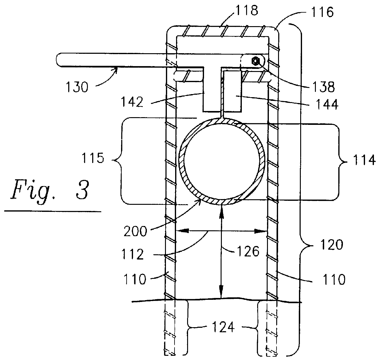 Method of installing drainfield pipe