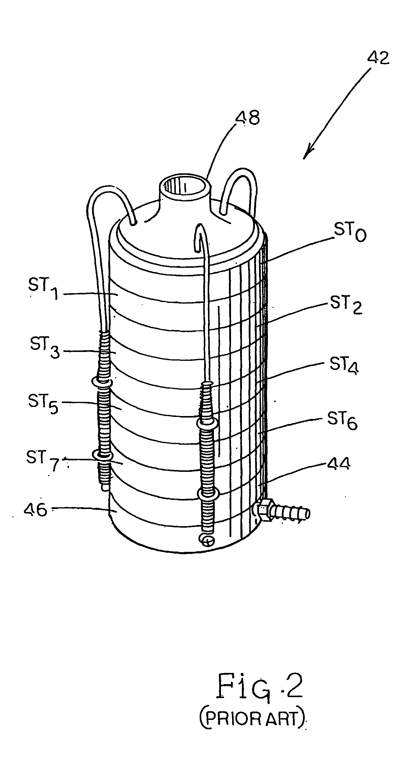 Method and apparatus for testing a metered dose inhaler unit