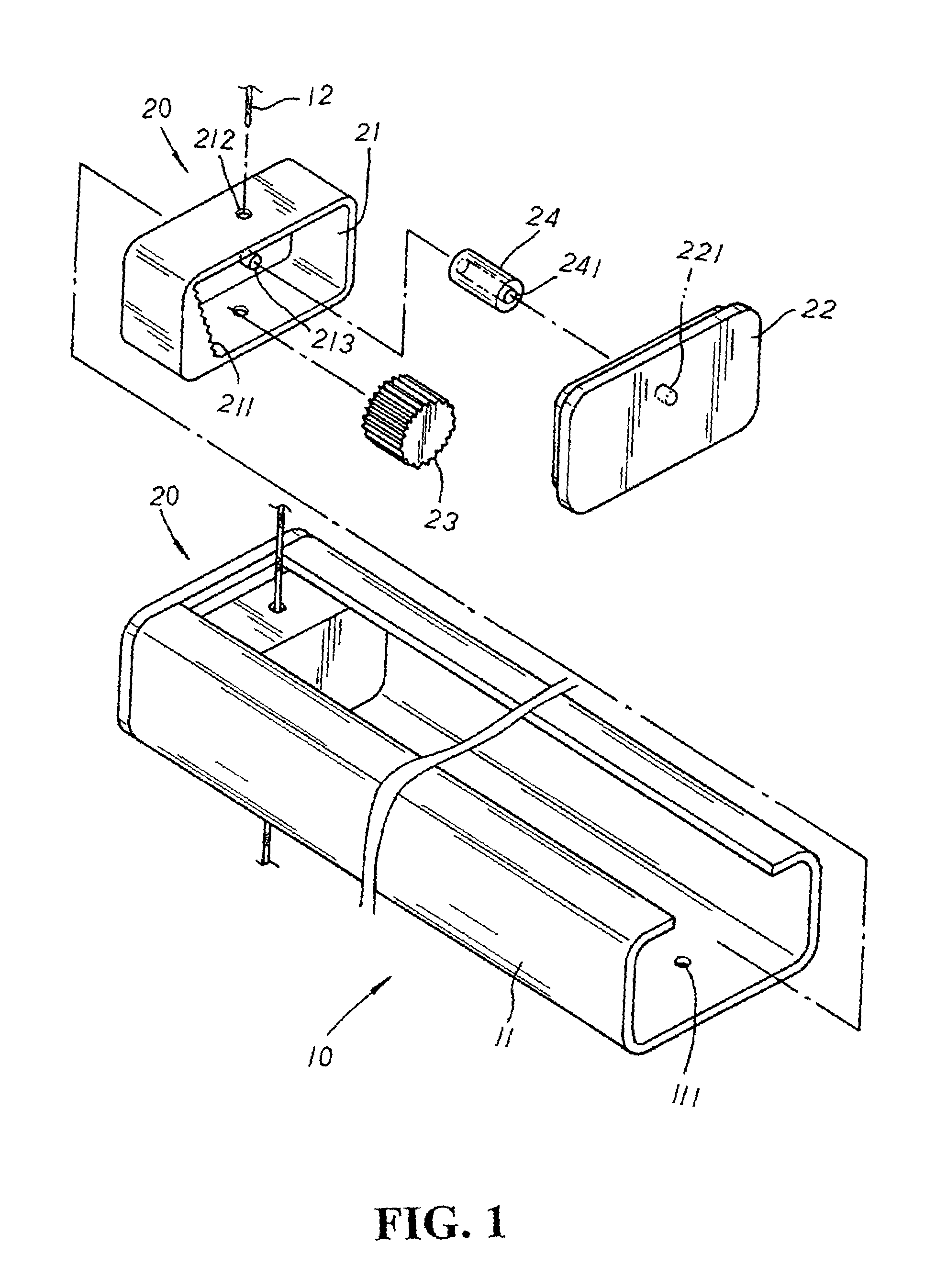 Venetian blind operated with non-pull cord structure