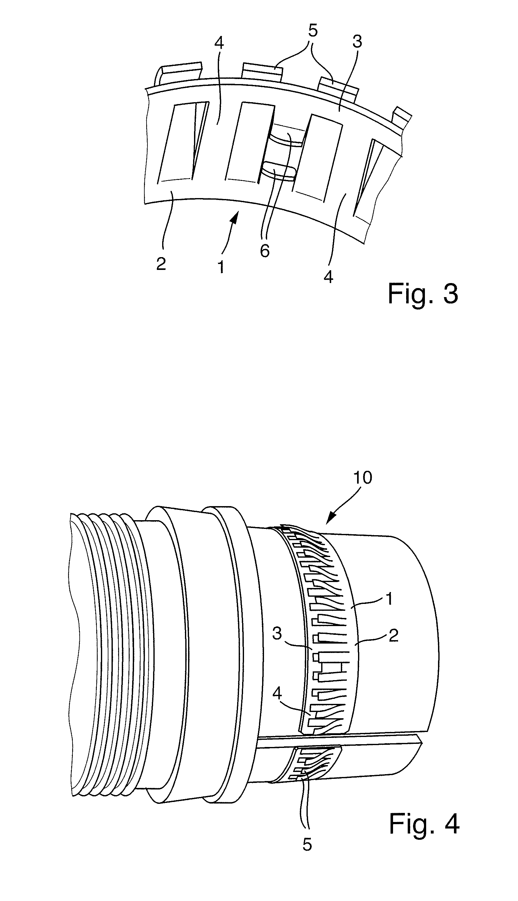 Spring clip for shielding of electrical connectors