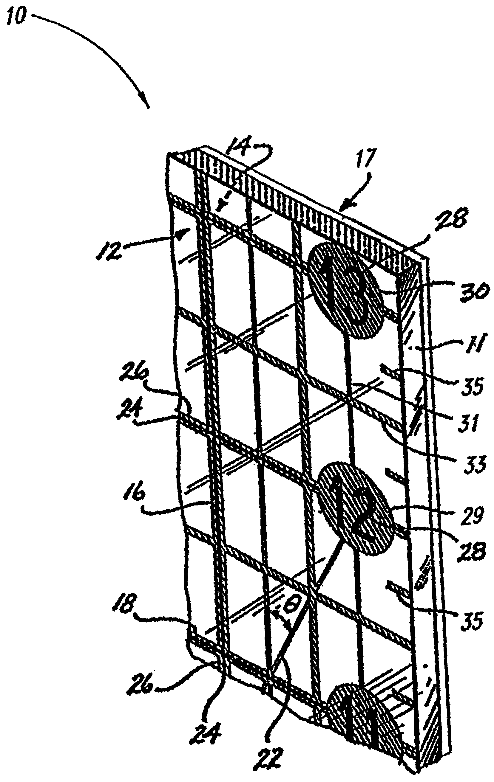 Non-slip measuring tool and method of making