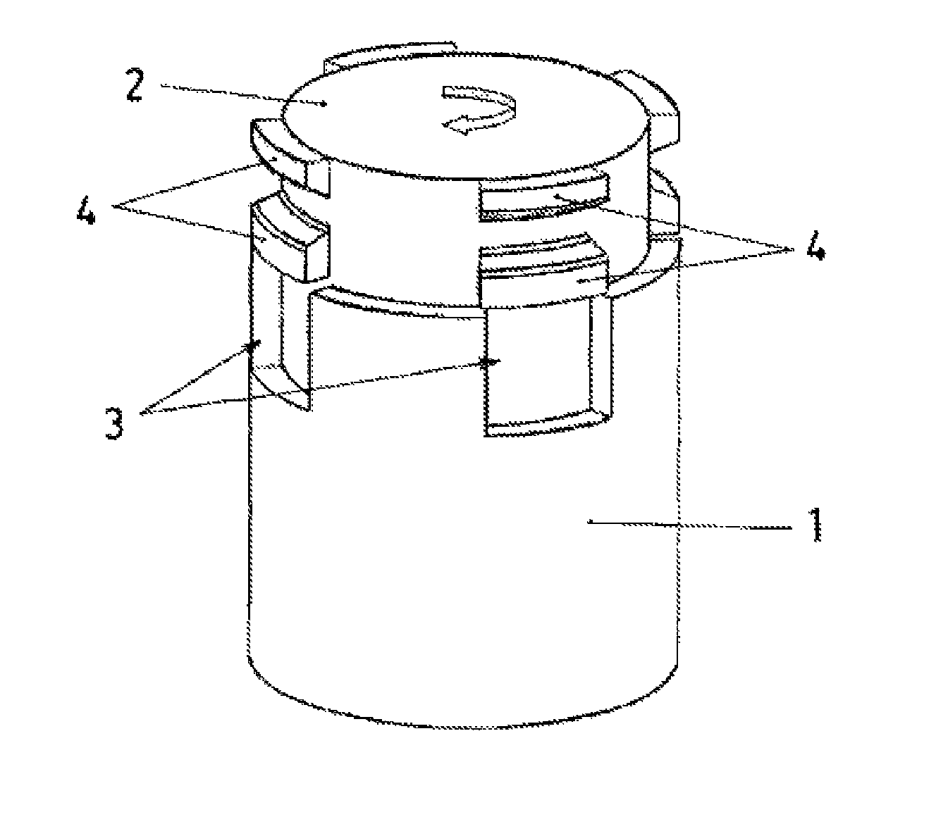 Mould for moulded parts with internal undercuts