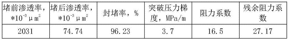 Polymer profile control agent for high-seepage pore type oil deposit and use method thereof