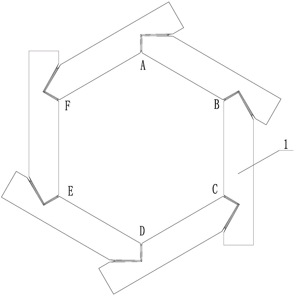 Welding method for annular header