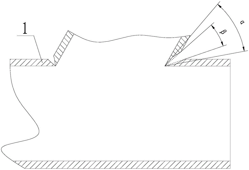 Welding method for annular header