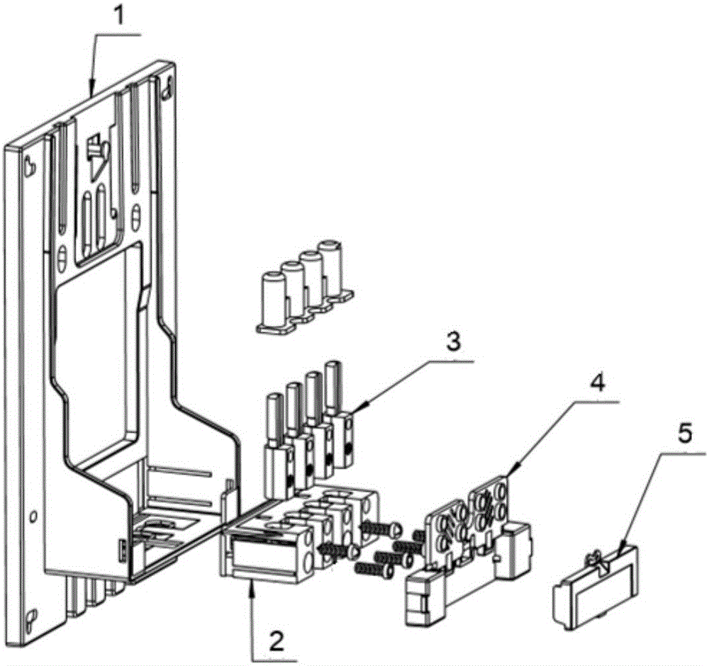 Device for replacing single-phase intelligent electric energy meter without power outage