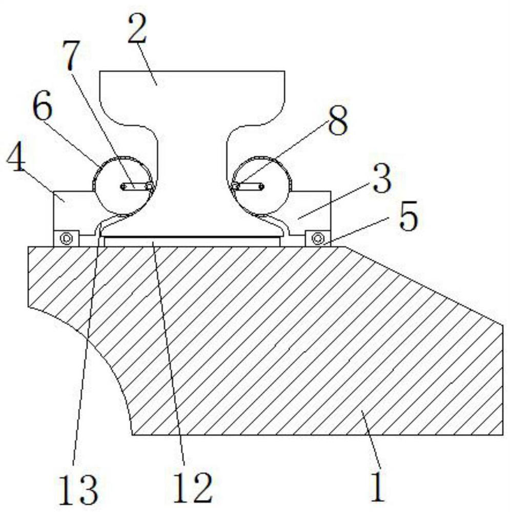 Rail transit power transmission rail insulation support