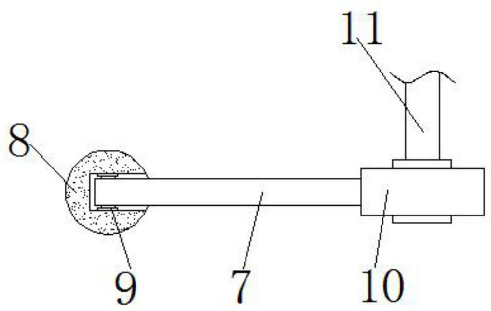 Rail transit power transmission rail insulation support