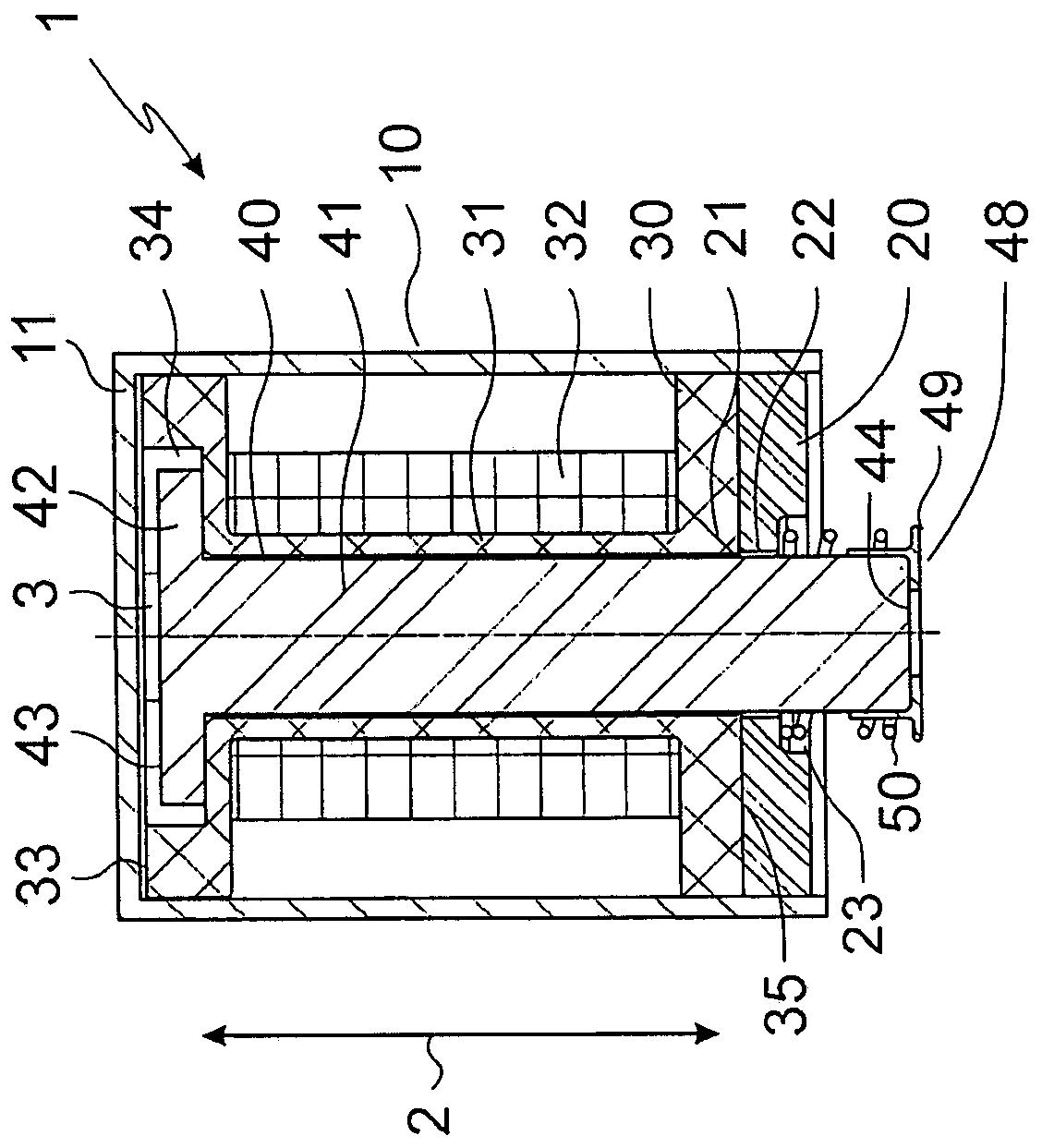 Electromagnetic actuator