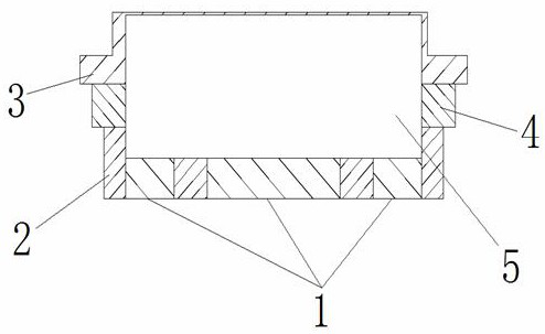 Manufacturing method of diamond and resin combined grinding block and diamond and resin combined grinding block