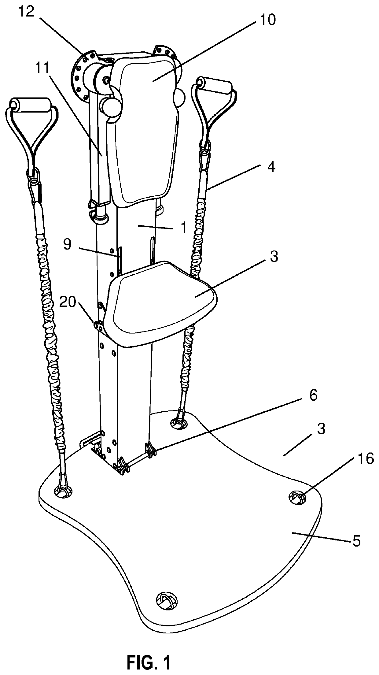 Portable, multi-function fitness device.