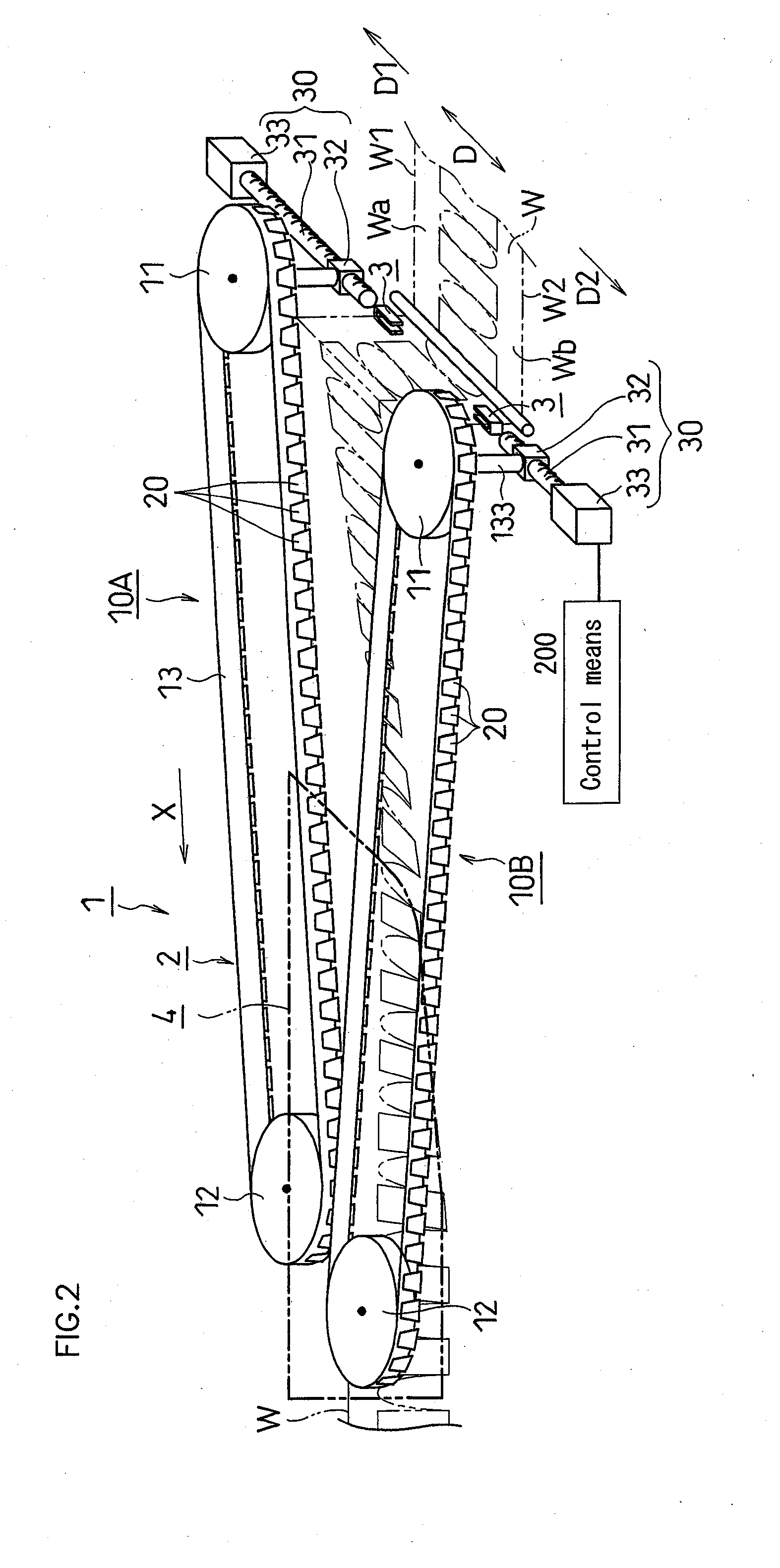 Web folding apparatus, web folding method, and worn article producing method