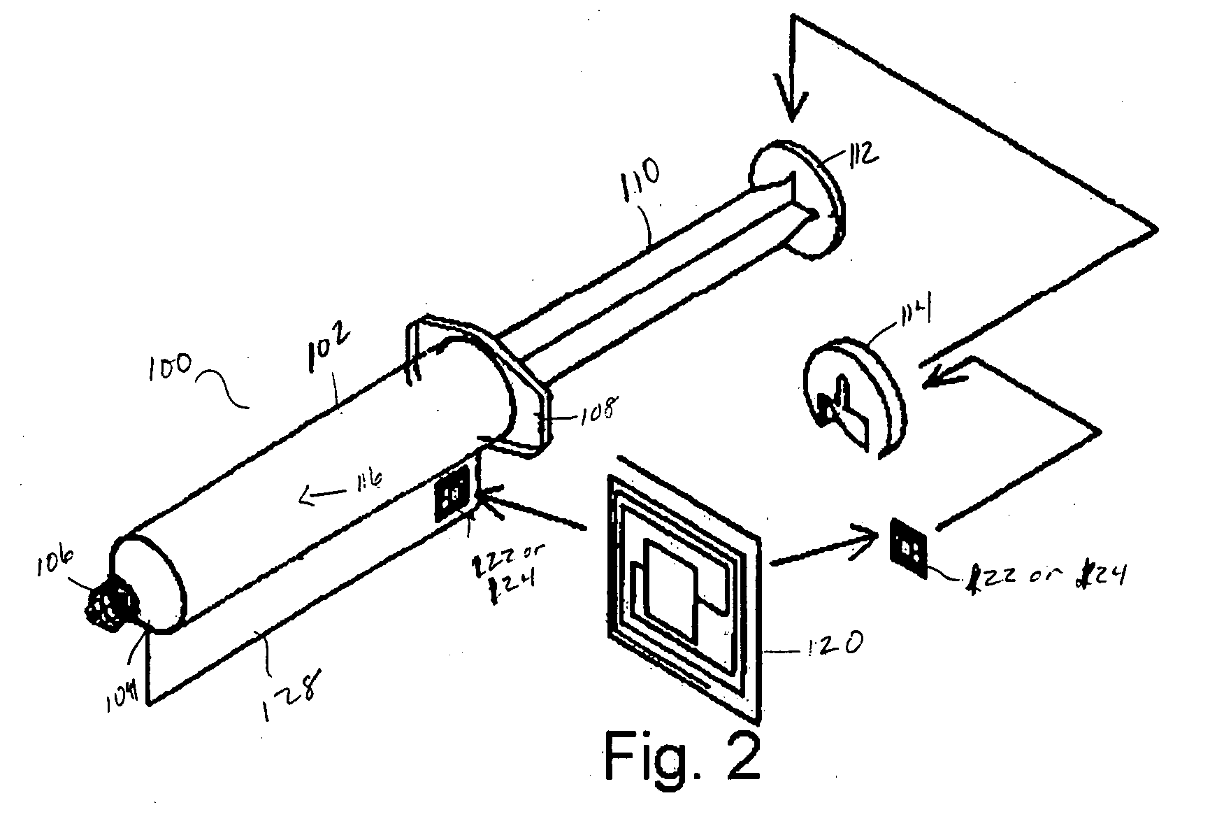 Radio frequency identification drug delivery device and monitoring system